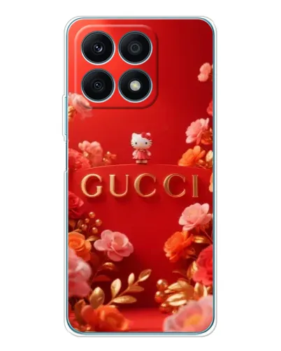 Чехол для Huawei Honor X8a с картинкой «Gucci — золотой сад» Чехол для Huawei Honor X8a с картинкой «Gucci — золотой сад»
