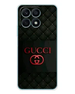Чехол для Huawei Honor X8a с картинкой «Gucci — стеганый черный»