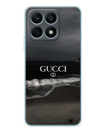 Чехол для Huawei Honor X8a с картинкой «Gucci — морской прибой» Чехол для Huawei Honor X8a с картинкой «Gucci — морской прибой»