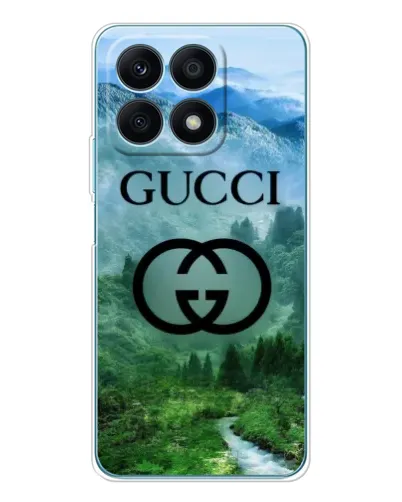 Чехол для Huawei Honor X8a с картинкой «Gucci — горный пейзаж» Чехол для Huawei Honor X8a с картинкой «Gucci — горный пейзаж»