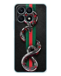Чохол для Huawei Honor X8a з картинкою «Gucci — змія на смузі» Чохол для Huawei Honor X8a з картинкою «Gucci — змія на смузі»
