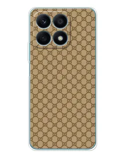 Чохол для Huawei Honor X8a з картинкою «Gucci — класичний беж» Чохол для Huawei Honor X8a з картинкою «Gucci — класичний беж»