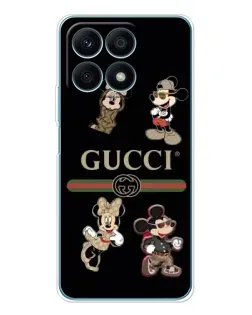 Чохол для Huawei Honor X8a з картинкою «Gucci — герої Disney та монограма» Чохол для Huawei Honor X8a з картинкою «Gucci — герої Disney та монограма»