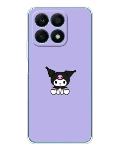 Чохол для Huawei Honor X8a з картинкою «Kuromi — фіолетовий мінімалізм» Чохол для Huawei Honor X8a з картинкою «Kuromi — фіолетовий мінімалізм»