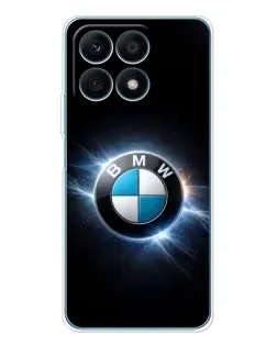 Чохол для Huawei Honor X8a з картинкою «BMW — неонове сяйво» Чохол для Huawei Honor X8a з картинкою «BMW — неонове сяйво»