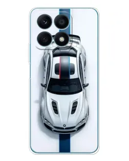 Чохол для Huawei Honor X8a з картинкою «Вид зверху — BMW M» Чохол для Huawei Honor X8a з картинкою «Вид зверху — BMW M»