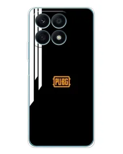 Чохол для Huawei Honor X8a з картинкою «PUBG — вертикальні лінії»