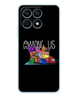 Чохол для Huawei Honor X8a з картинкою «Логотип Among Us» Чохол для Huawei Honor X8a з картинкою «Логотип Among Us»