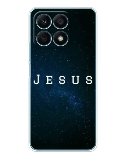 Чехол для Huawei Honor X8a с картинкой «Звездное небо Jesus» Чехол для Huawei Honor X8a с картинкой «Звездное небо Jesus»