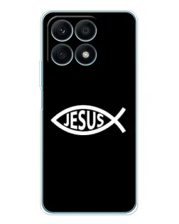 Чехол для Huawei Honor X8a с картинкой «Классический Jesus»