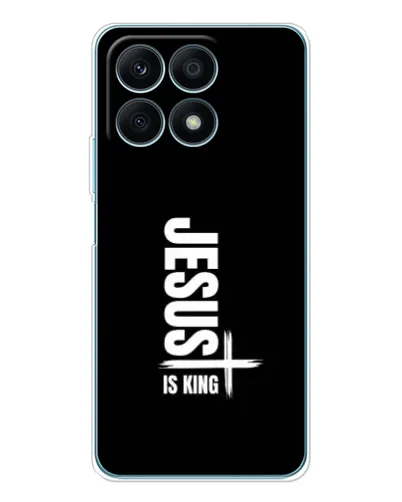 Чехол для Huawei Honor X8a с картинкой «Вертикаль веры Jesus» Чехол для Huawei Honor X8a с картинкой «Вертикаль веры Jesus»
