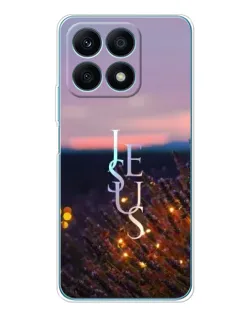 Чехол для Huawei Honor X8a с картинкой «Свет Божий ночью»