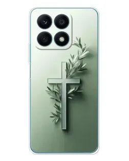 Чехол для Huawei Honor X8a с картинкой «Оливковая ветвь»