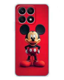 Чехол для Huawei Honor X8a с картинкой «Mickey в полный рост»