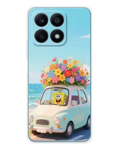 Чехол для Huawei Honor X8a с картинкой «Автомобильное путешествие» Чехол для Huawei Honor X8a с картинкой «Автомобильное путешествие»
