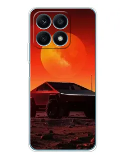 Чохол для Huawei Honor X8a з картинкою «Cybertruck на Марсі» Чохол для Huawei Honor X8a з картинкою «Cybertruck на Марсі»