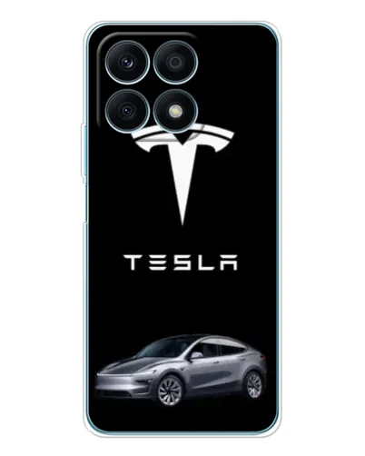 Чехол для Huawei Honor X8a с картинкой «Tesla Model Y» Чехол для Huawei Honor X8a с картинкой «Tesla Model Y»