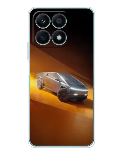Чехол для Huawei Honor X8a с картинкой «Cybertruck в пустыне» Чехол для Huawei Honor X8a с картинкой «Cybertruck в пустыне»