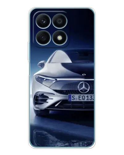 Чехол для Huawei Honor X8a с картинкой «Mercedes EQ — будущее»