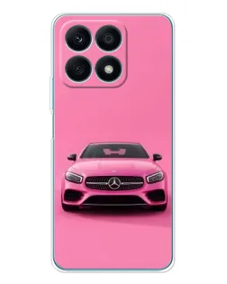Чохол для Huawei Honor X8a з картинкою «Рожевий Mercedes AMG» Чохол для Huawei Honor X8a з картинкою «Рожевий Mercedes AMG»
