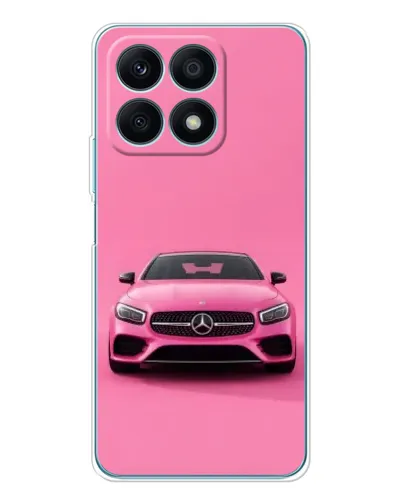 Чехол для Huawei Honor X8a с картинкой «Розовый Mercedes AMG» Чехол для Huawei Honor X8a с картинкой «Розовый Mercedes AMG»