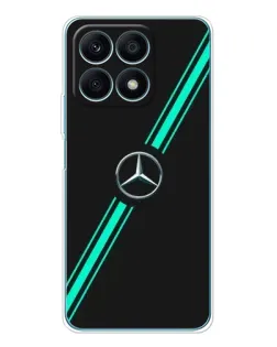 Чохол для Huawei Honor X8a з картинкою «Спортивні лінії Mercedes» Чохол для Huawei Honor X8a з картинкою «Спортивні лінії Mercedes»