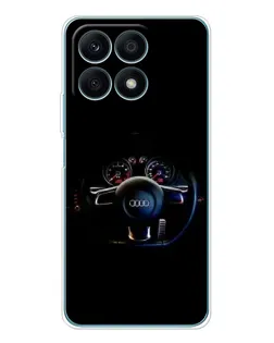 Чохол для Huawei Honor X8a з картинкою «Салон Audi — кермо» Чохол для Huawei Honor X8a з картинкою «Салон Audi — кермо»