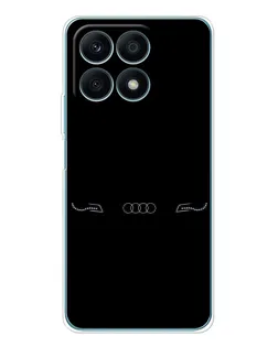Чохол для Huawei Honor X8a з картинкою «Audi — світловий підпис» Чохол для Huawei Honor X8a з картинкою «Audi — світловий підпис»