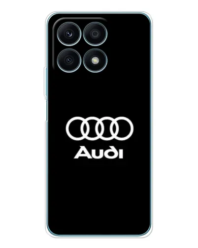 Чехол для Huawei Honor X8a с картинкой «Классическое лого Audi»