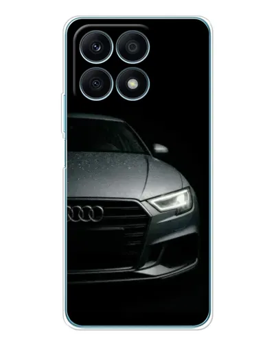 Чехол для Huawei Honor X8a с картинкой «Audi — детализация кузова»