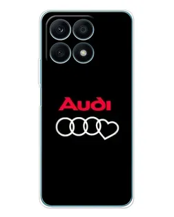 Чохол для Huawei Honor X8a з картинкою «Логотип Audi Heart» Чохол для Huawei Honor X8a з картинкою «Логотип Audi Heart»