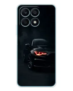 Чехол для Huawei Honor X8a с картинкой «Audi — хищный взгляд»