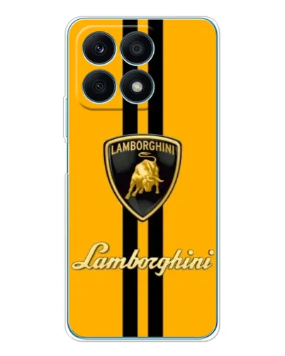 Чехол для Huawei Honor X8a с картинкой «Lamborghini Stripe желтый» Чехол для Huawei Honor X8a с картинкой «Lamborghini Stripe желтый»