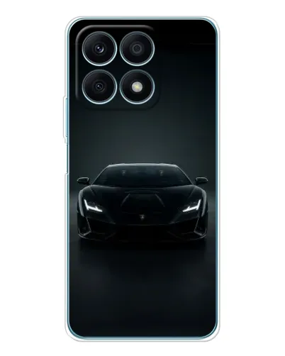 Чехол для Huawei Honor X8a с картинкой «Черный Lamborghini Aventador» Чехол для Huawei Honor X8a с картинкой «Черный Lamborghini Aventador»