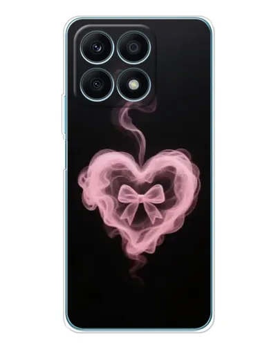 Чехол для Huawei Honor X8a с картинкой «Дымчатое сердце»