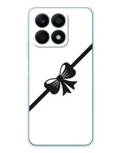 Чехол для Huawei Honor X8a с картинкой «Диагональный бант»