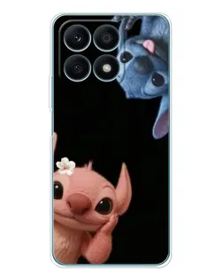 Чехол для Huawei Honor X8a с картинкой «Фиолетовый туман роз»