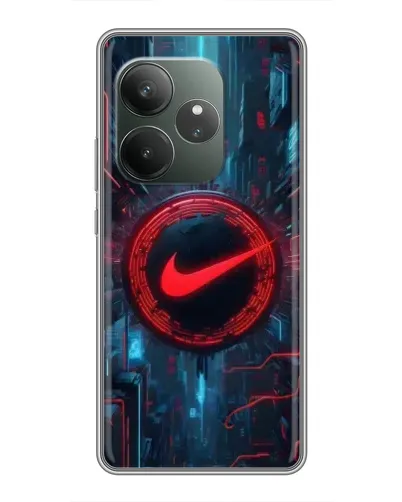Чохол для Huawei Honor X8d з картинкою «Техногенний стиль Nike»