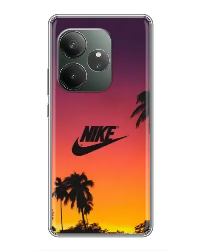 Чохол для Huawei Honor X8d з картинкою «Nike на заході сонця»
