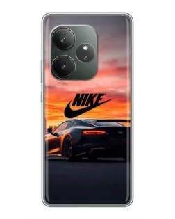 Чохол для Huawei Honor X8d з картинкою «Nike та суперкар»