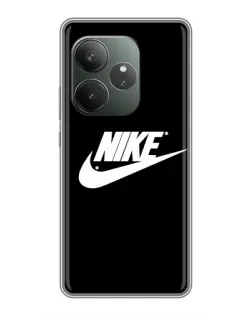 Чехол для Huawei Honor X8d с картинкой «Мазки краски Nike»