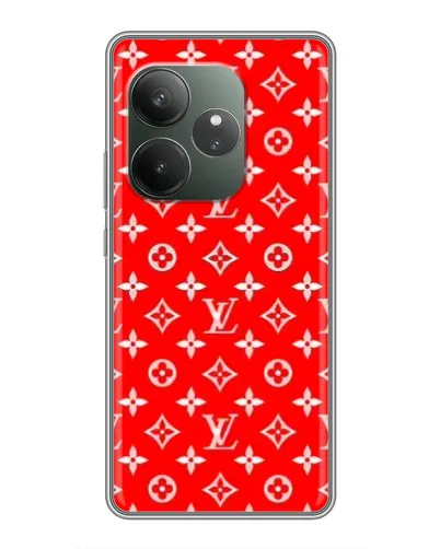 Чохол для Huawei Honor X8d з картинкою «Яскравий паттерн LV»