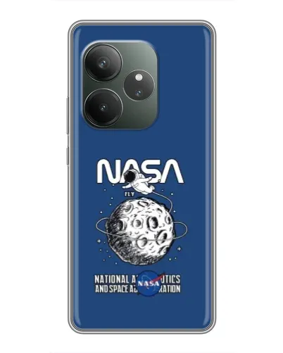 Чохол для Huawei Honor X8d з картинкою «NASA — місячна місія»