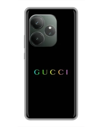 Чехол для Huawei Honor X8d с картинкой «Gucci — неоновый минимализм» Чехол для Huawei Honor X8d с картинкой «Gucci — неоновый минимализм»