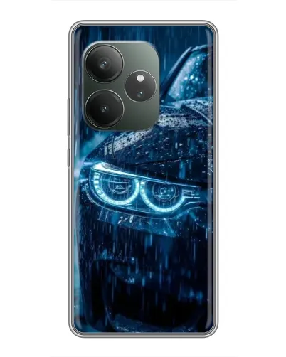 Чехол для Huawei Honor X8d с картинкой «BMW под дождем» Чехол для Huawei Honor X8d с картинкой «BMW под дождем»