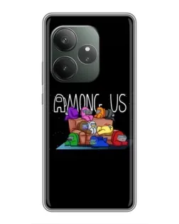 Чохол для Huawei Honor X8d з картинкою «Логотип Among Us»