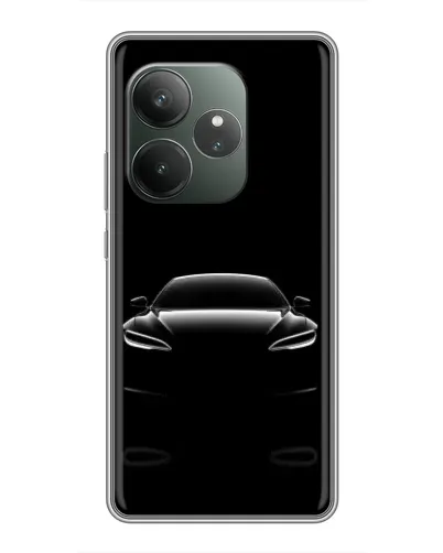 Чехол для Huawei Honor X8d с картинкой «Силуэт Tesla Night» Чехол для Huawei Honor X8d с картинкой «Силуэт Tesla Night»