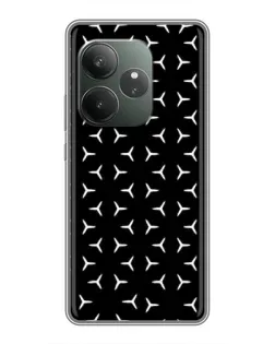 Чехол для Huawei Honor X8d с картинкой «Mercedes паттерн звезд» Чехол для Huawei Honor X8d с картинкой «Mercedes паттерн звезд»
