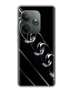 Чохол для Huawei Honor X8d з картинкою «Audi — абстрактні кільця»