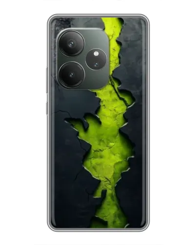 Чохол для Huawei Honor X8d з картинкою «Салатовий розлом скелі» Чохол для Huawei Honor X8d з картинкою «Салатовий розлом скелі»